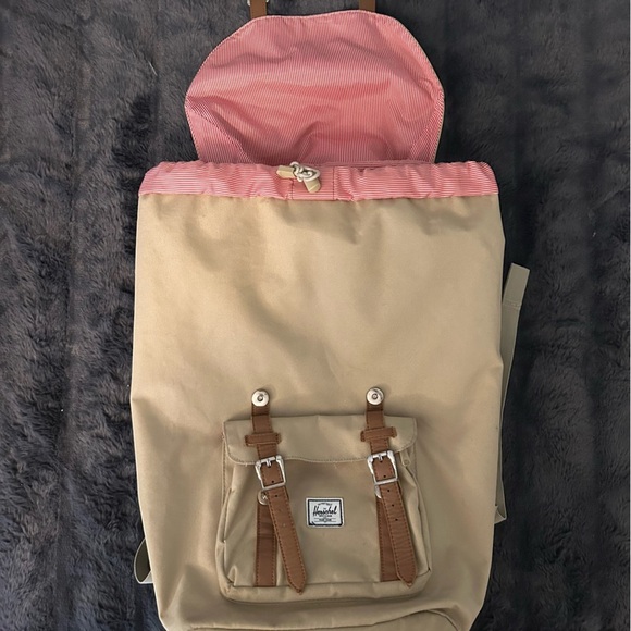 Herschel Supply Co. Men's Little America Backpack - Cub/Tan - Picture 4 of 16